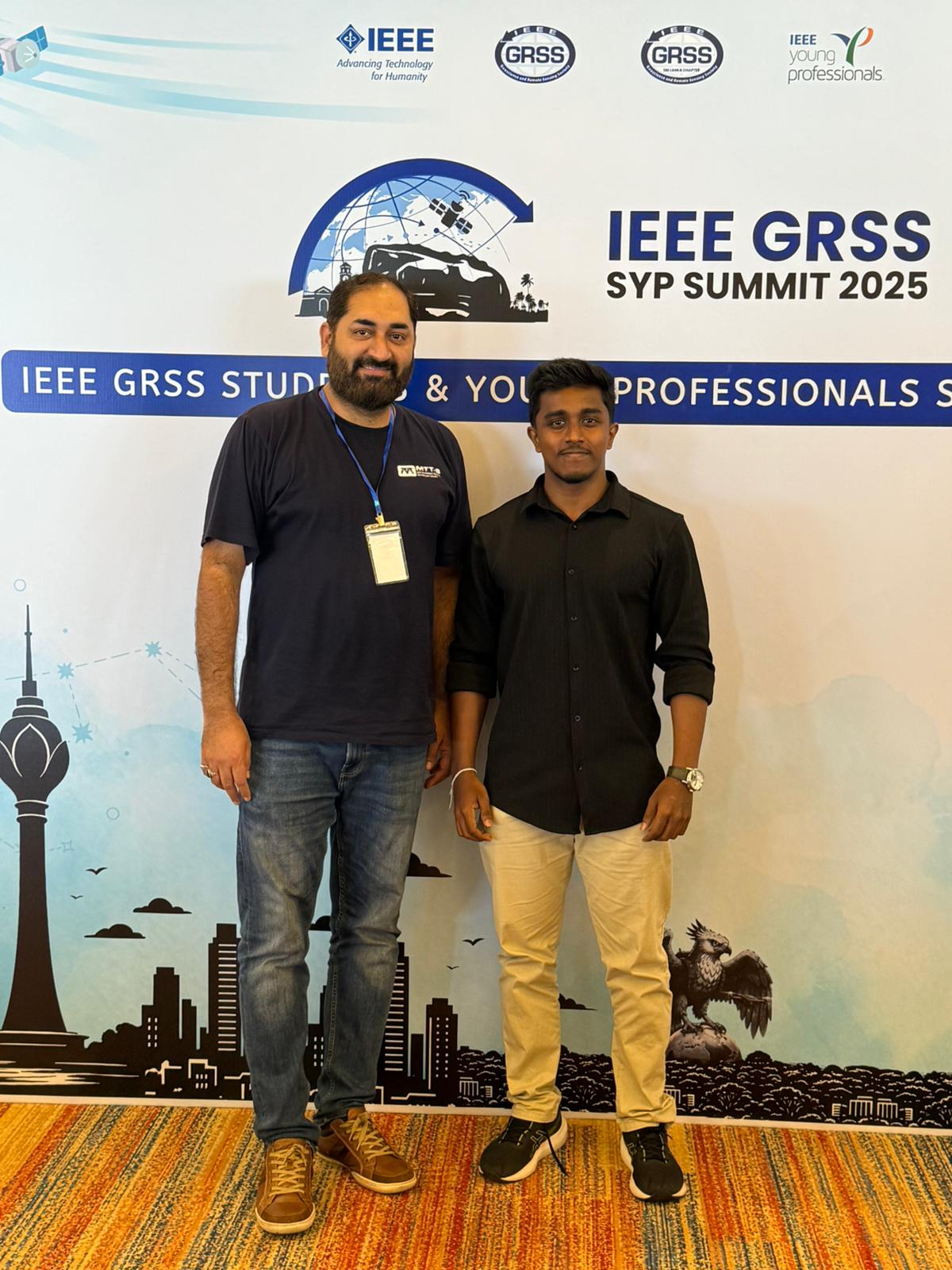 With Dr. Abbas at Summit